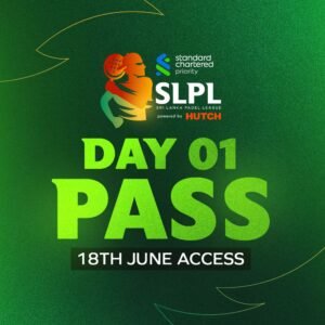 SLPL 2026 DAY 1 PASS - 18th June 2026